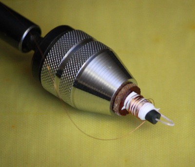 уже намотано несколько слоёв с раздельным изолированием КАЖДОГО слоя