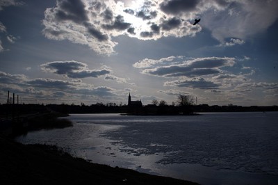 в панораме..