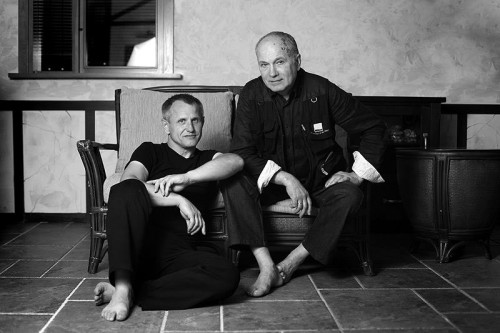 Геннадий Ящук (Беларусь) и Валерий Плотников (Россия)