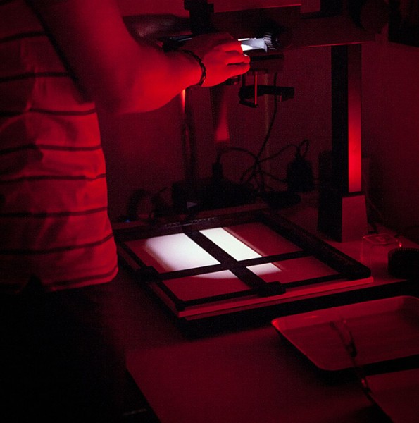 Алексей Самойлик печатает