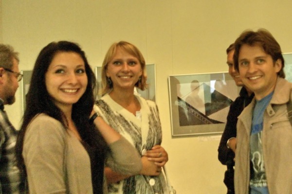 Г.Плещавеня, И.Борисевич (автор афиши выставки), Г.Алексенко