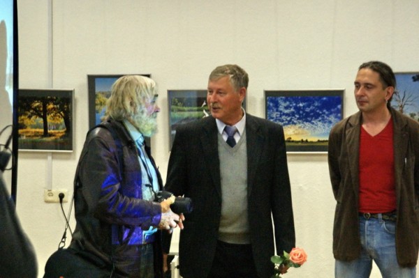 На открытии Ю.Коктыш, А.Дрибас, В.Ракович