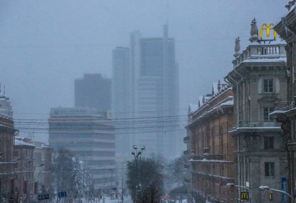 Снято вчера. Метель