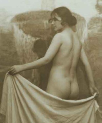 А.Гринберг. Купальщица. 1924. Бромсеребряная печать